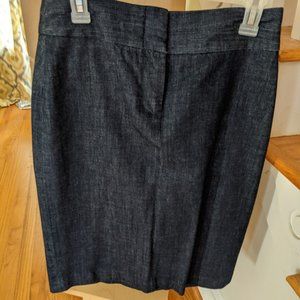 J. Crew Denim Pencil Skirt
